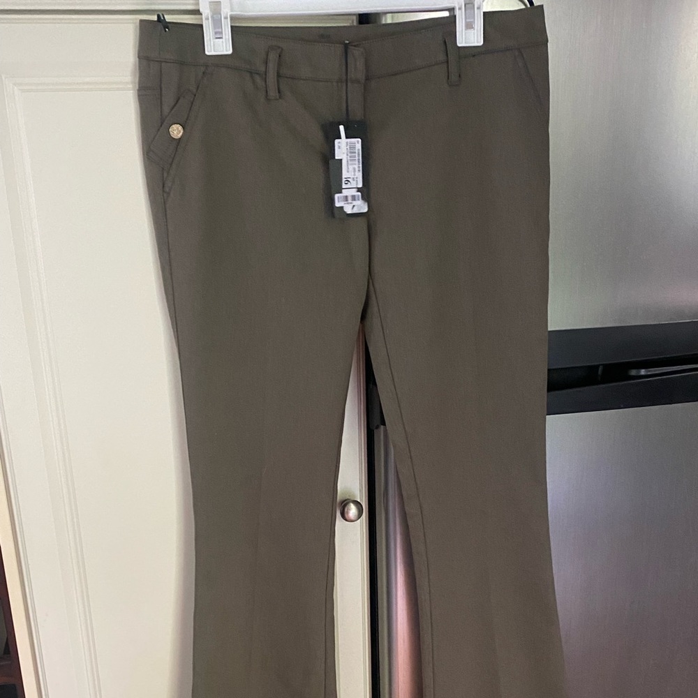 *New w/Tags Atos Lombardini khaki green chino trousers- SZ 46